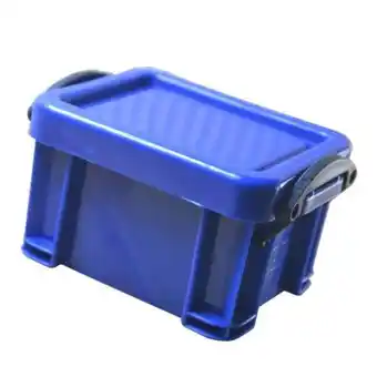 Walmart deevoka 5xMini Lock Box Super Cute Storage Boxes Organizer for Jewelry Dark Blue offer