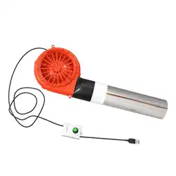 Walmart oshhnii 5V USB BBQ Air Blower Electric Blower Lightweight BBQ Fan Handheld Grill C offer