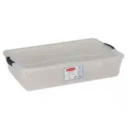 Walmart 41 qt. Clever Store Basic Latch Container with Clear Lid, Clear offer