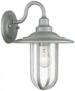 Walmart Minka Lavery Signal Park 13 1/4 High Galvanized Outdoor Wall Light offer