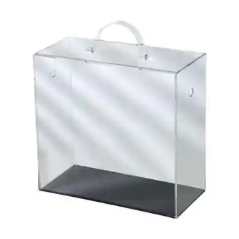 Walmart APLVFFZH Portable Acrylic Box Sturdy for Wedding Party Multifunctional 25.5x12x21cm offer