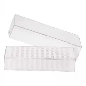 Walmart yotijay 2xNail Drill box Prevent Losing storage for Manicure Tools Beginner 48 Holes offer