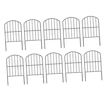 Walmart yotijay 10Pcs Fence Borders Simple Assembly Decorative Multipurpose for Yard offer