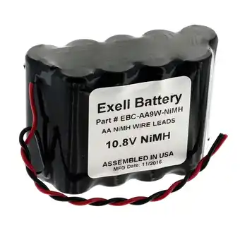 Walmart Exell 10.8V 2200mAh NiMH Custom Battery Pack w/ Wire Leads offer