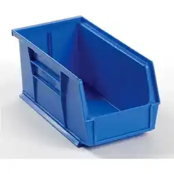 Walmart 24 Plastic Stack & Hang Bins with 24 Free Parts Bins - Blue - 5.5 x 10.87 x 5 in offer