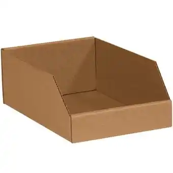 Walmart 8 x 24 x 4.5 in. Kraft 200 ECT-32 Corrugated Bin Boxes Case, Pack of 50 offer