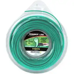 Walmart Maxpower 200 ft. Residential Grade Round Trimmer Line, Green offer