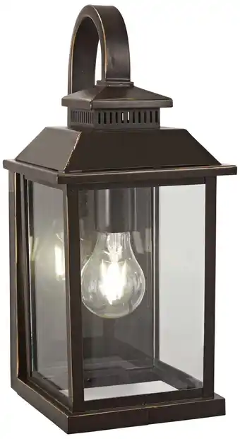 Walmart Minka Lavery Miner's Loft 14 3/4H Oil-Rubbed Bronze Outdoor Wall Light offer