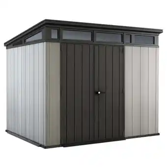 Walmart Keter Artisan 9x7 Foot Large Outdoor Shed & Floor w/Modern Design, Grey offer