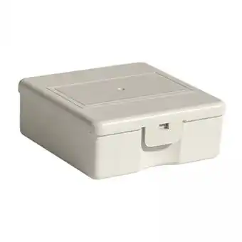 Walmart colaxi 6xDesktop Storage Box with Lid Case Tool Storage Box for Camping Picnic Travel Beige Small offer