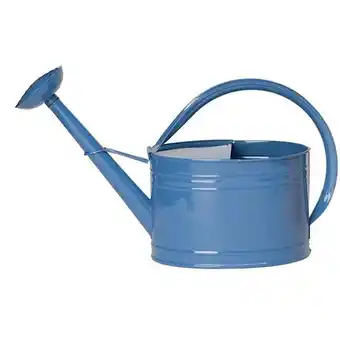 Walmart HIT 8584E B 2.5 gal Enameled Galvanized Steel Watering Can with Removable Rosette, Blue offer