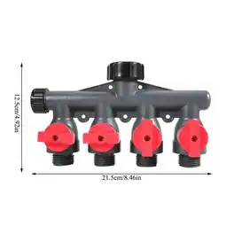 Walmart Loewten Garden Connector, G3/4in Hose Splitter For Home Gardening offer