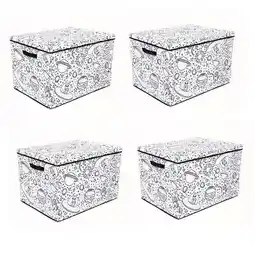 Walmart Kids Coloring Lidded Medium Trunk with Removable Divider, Jungle Print offer