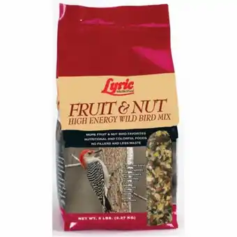 Walmart Lebanon Seaboard Lyric 5 No. Fruit and Nut Mix Wild Bird Food offer