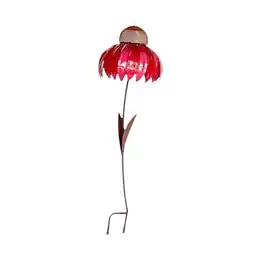 Walmart yotijay Bird Feeder Easy Clean and Fill Humming Bird Feeder Flower Garden Stake for Park Red offer