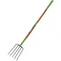 Walmart AMES 2826800 Manure Fork, Steel Tine, Wood Handle, 61 in L Handle offer