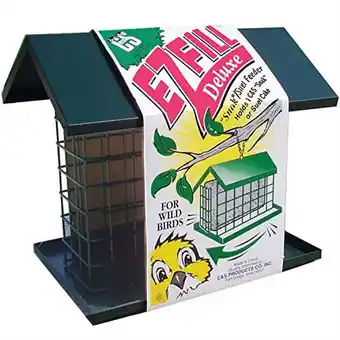 Walmart C & S Products EZ Fill Deluxe Suet Feeder, Green offer