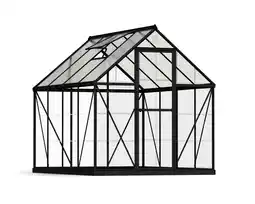 Walmart Palram - Canopia Hybrid 6' x 8' Greenhouse - Black offer