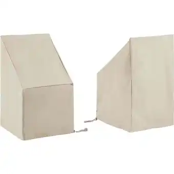 Walmart Outdoor Dining Side Chair Furniture Cover Set - Tan - 2 Piece offer