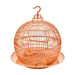 Walmart yotijay Bird Cage Bird Carrier Bird Supplies Ball Shape for Lovebirds Canary Finches offer