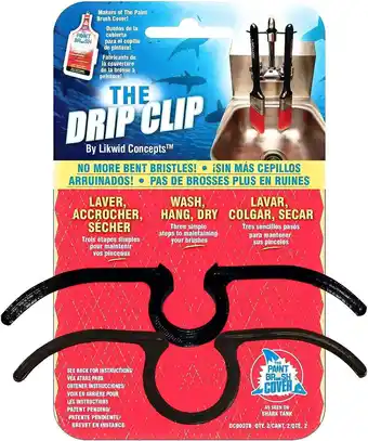 Walmart Likwid Concepts The Drip Clip Brush Clip (2 Count) DC002TB offer