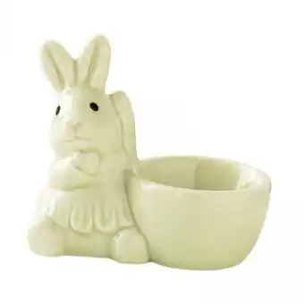 Walmart Esquirla 6xCeramic Egg Cup Display Bunny Egg Stand for Soft Boiled Egg Breakfast Dinner Green offer