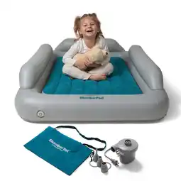 Walmart SlumberPod SlumberTot Inflatable Toddler Travel Mattress with Electric Air Pump offer