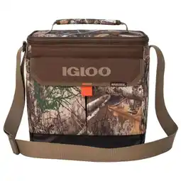 Walmart Igloo Maxcold 12 Cans Soft-Sided Cooler, Camouflage offer