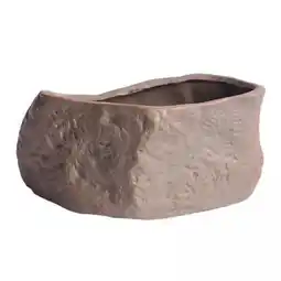 Walmart colaxi 5xCeramic Succulent Pot Stone Shape Plants Holders for Festival Wedding Indoor A and Small offer