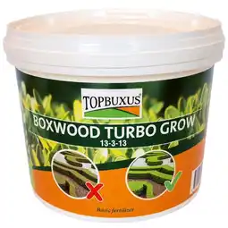 Walmart TOPBUXUS TBXBTG10 10 lbs Boxwood Turbo Grow Orange Bucket offer