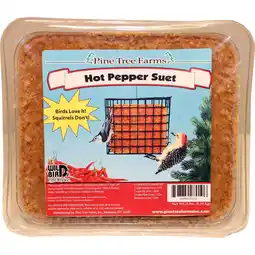 Walmart Pine Tree Farms Hot Pepper Suet Cake offer