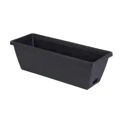 Walmart APLVFFZH 2 Boxes of Rectangular Planters 14.17 X 7.48 X 5.91 Decorative Flower Pot for Dark Grey offer