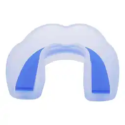 Walmart Sports Mouth Guard Teeth Tooth Protector Cover Case for Taekwondo Boxing (Transparent&Blue) offer