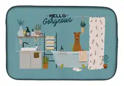 Walmart Irish Terrier in Bathtub Dish Drying Mat offer