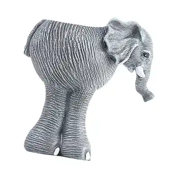 Walmart Bothyi Gray Elephant Plant Pot Container Flower Pot for Decorative Desk Windowsill offer