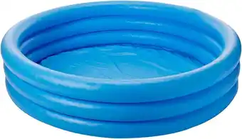 Walmart Intex Crystal Blue Inflatable Pool 45 x 10 offer