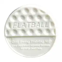 Walmart Baoblaze 5xGolf Swing Practice Ball Golfer Gift Flat Golf Ball for Home Backyard Indoor offer