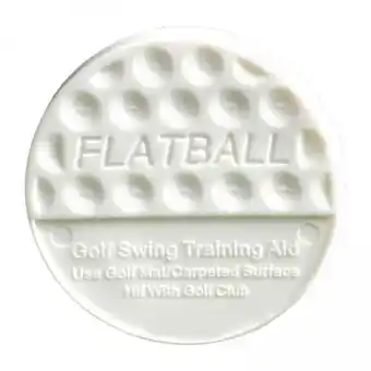 Walmart Baoblaze 5xGolf Swing Practice Ball Golfer Gift Flat Golf Ball for Home Backyard Indoor offer