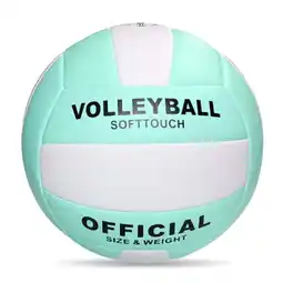 Walmart Indoor Outdoor Volleyballs Official Size 5 Volleyballs for Beginner, Teenager offer