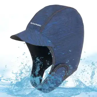 Walmart Multifunctional Neoprene Diving Hat Perfect For Wetsuit Surfing And Diving Deep Blue Mingyiq Inc offer