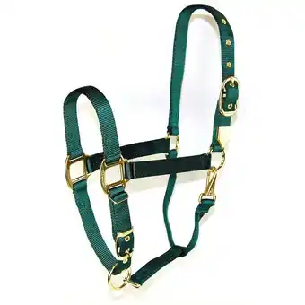 Walmart Hamilton Halter Company - Adjustable Chin Halter With Snap- Hunter Green Average - 1DAS AVDG offer