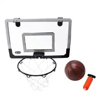 Walmart Mini Basketball Hoop With Ball 18 inch x12 inch Shatterproof Backboard offer