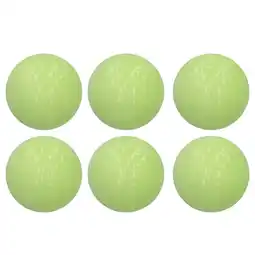 Walmart 6-Pack Set of Luminous Golf Balls - Double Layered Night Fluorescent Golf Balls for Evening Practice offer