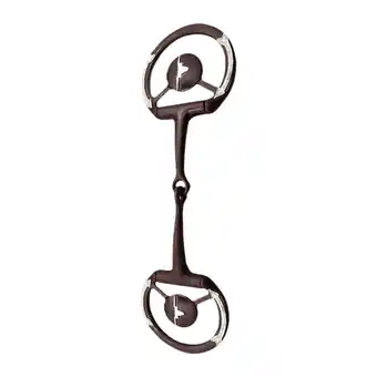 Walmart MAGIDEAL Horse Bit Cheek Bit Horse Mouth Snaffle for Outdoor Horse Bridle Performance offer