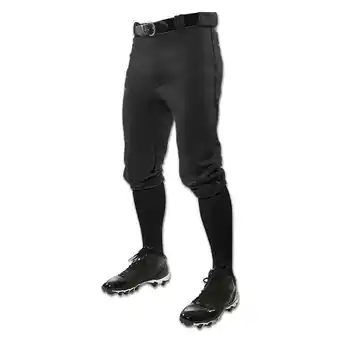 Walmart Champro Sports Triple Crown Mens Baseball Knicker Pants, Black, 2X-Large offer