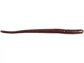 Walmart Roboworm Straight Tail 4.5'' Oxblood Red Flake offer