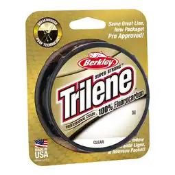 Walmart Berkley Trilene 100% Fluorocarbon, Clear, 20lb | 9kg Fishing Line offer