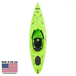 Walmart Lifetime 90766 Revel 10 Sit-Inside Kayak Lime Green offer