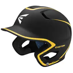 Walmart Easton Z5 2.0 Matte Two-Tone Batting Helmet - Junior | Black/Gold | Junior offer