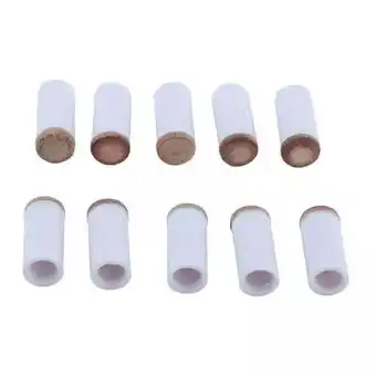 Walmart yotijay 3x10Pcs Pool Cue Tips and Ferrules Thick Snooker Easy to Install Pool Cue Tips 12mm offer